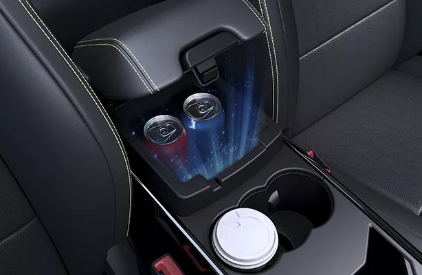 Tata Harrier Front Arm Rest with Cooled Storage