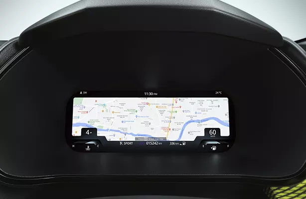 Tata Harrier 26.03 cm Fully Digital Instrument Cluster