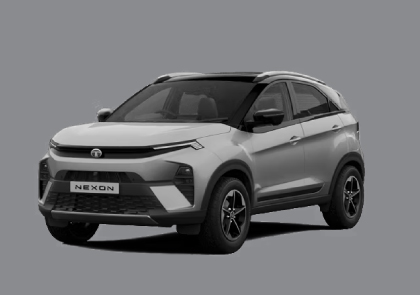 TATA Nexon Armour Green Colour Variant