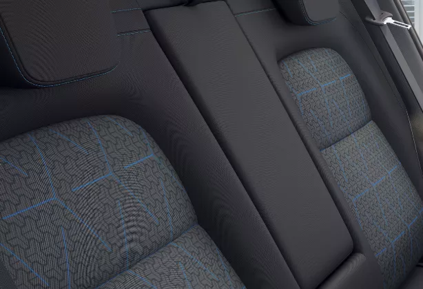 Premium Upholestry with Tri- Arrow Design Premium Upholestry with Tri- Arrow Design