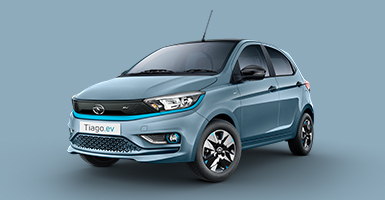 Tata Tiago EV in tropical mist