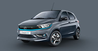 Tata Tiago EV in daytona grey